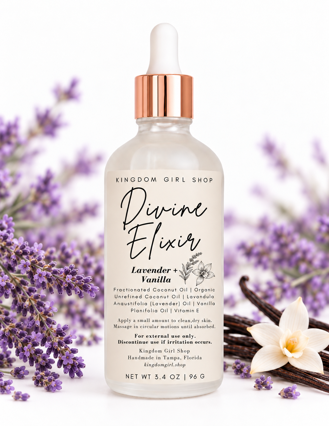 Vanilla & Lavender Body Elixir